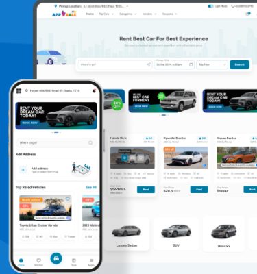 Advanced 6in1 App (Parcel, Ecom, Food, Grocery, Medicine, Car Rental)