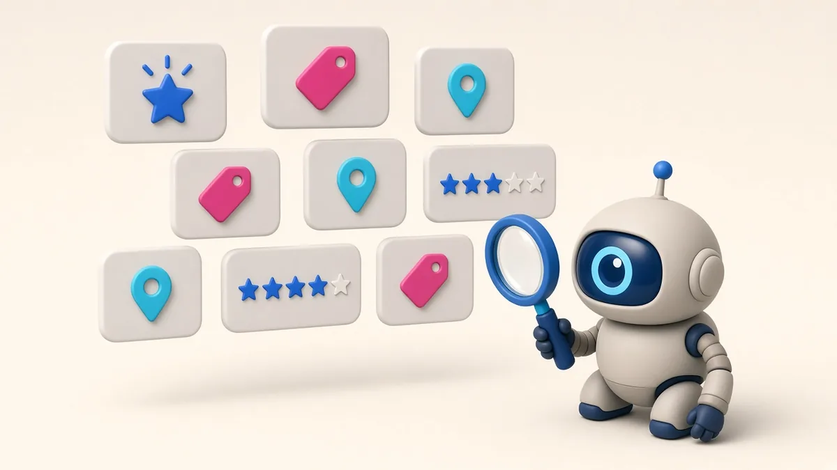 Illustration of structured data helping search engines understand a page