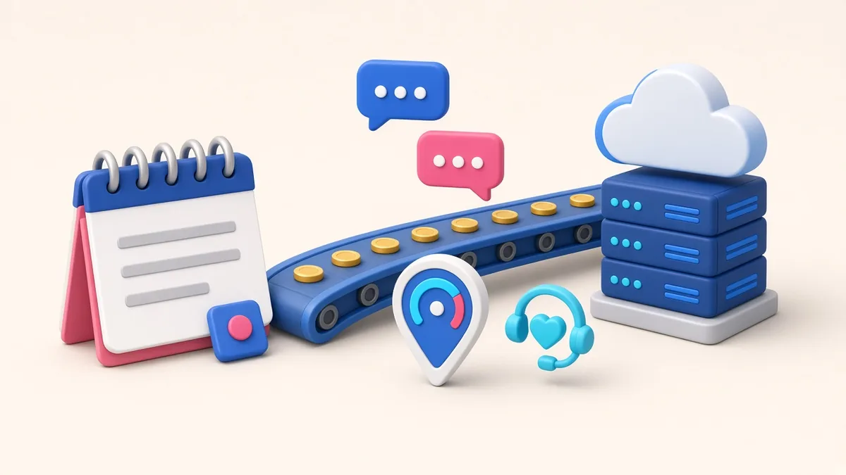 Illustration of monthly operating costs for an on-demand app