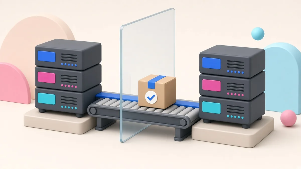 Illustration of matching staging and production environments